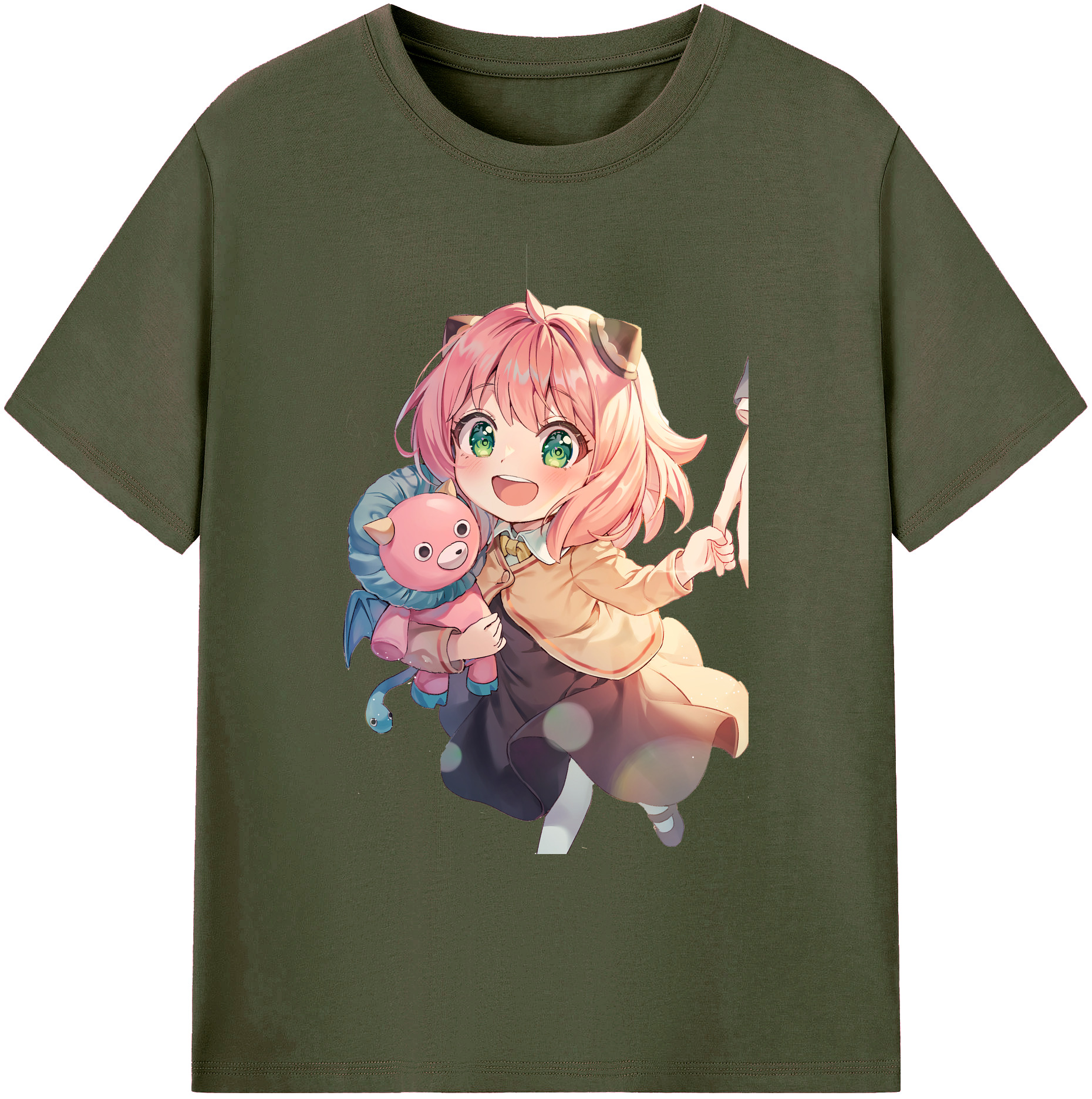 （画像用） SPY×FAMILY间谍家家酒 綿100％ メンズ半袖Tシャツ｜肌触りやわらか＆通気性